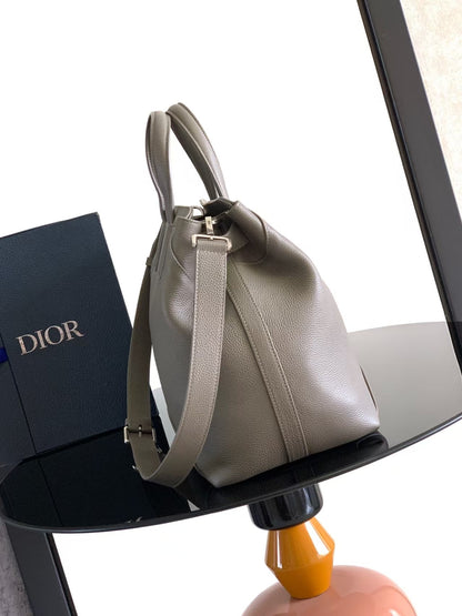 ミディアム ディオール ノルマンディー トートバッグ ブラウン ディオール アイコン カーフスキン |