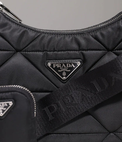☆PRADA プラダ パデッドナイロン ショルダーバッグ
