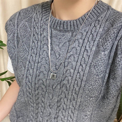 シャネル ダブルC ロング セーターチェーン ネックレス