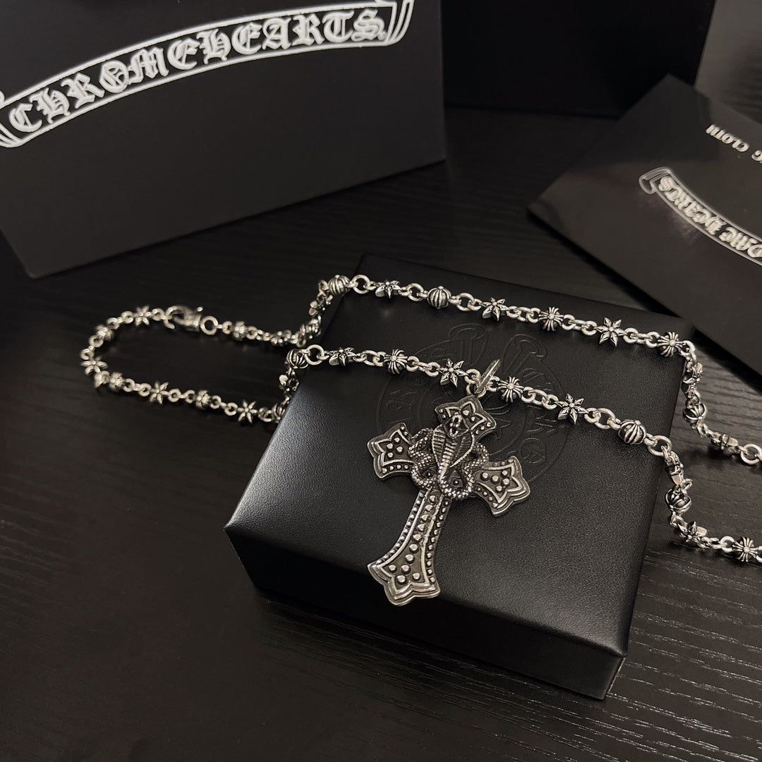 【CHROME HEARTS】ネックレス、新しいネックレス万能シンプルファッションオーナメント