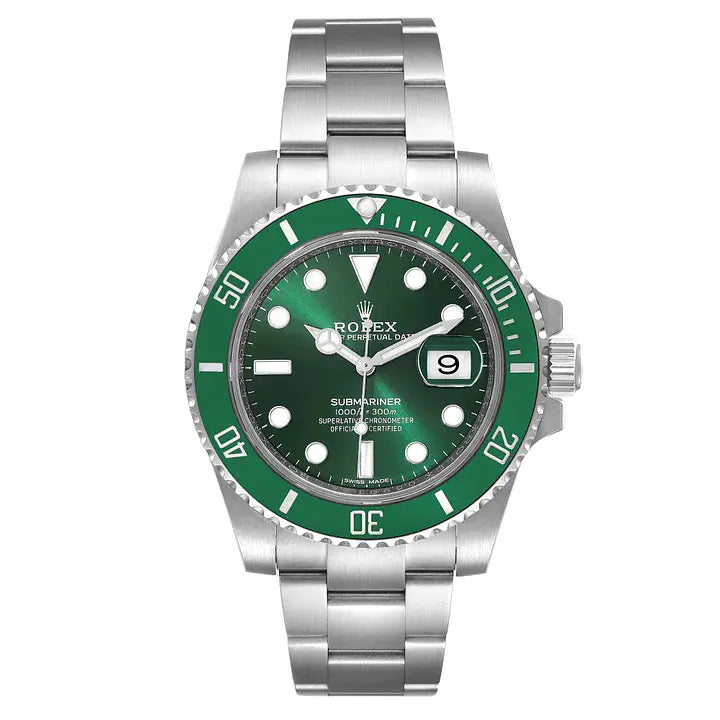 GMTマスターⅡ オイスター 40 mm グリーンダイヤル