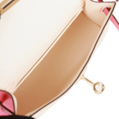 エルメス スペシャルオーダー（HSS）ケリー・セリエ 20 ナタ＆ローズアザリー エプソム パーマブラス金具