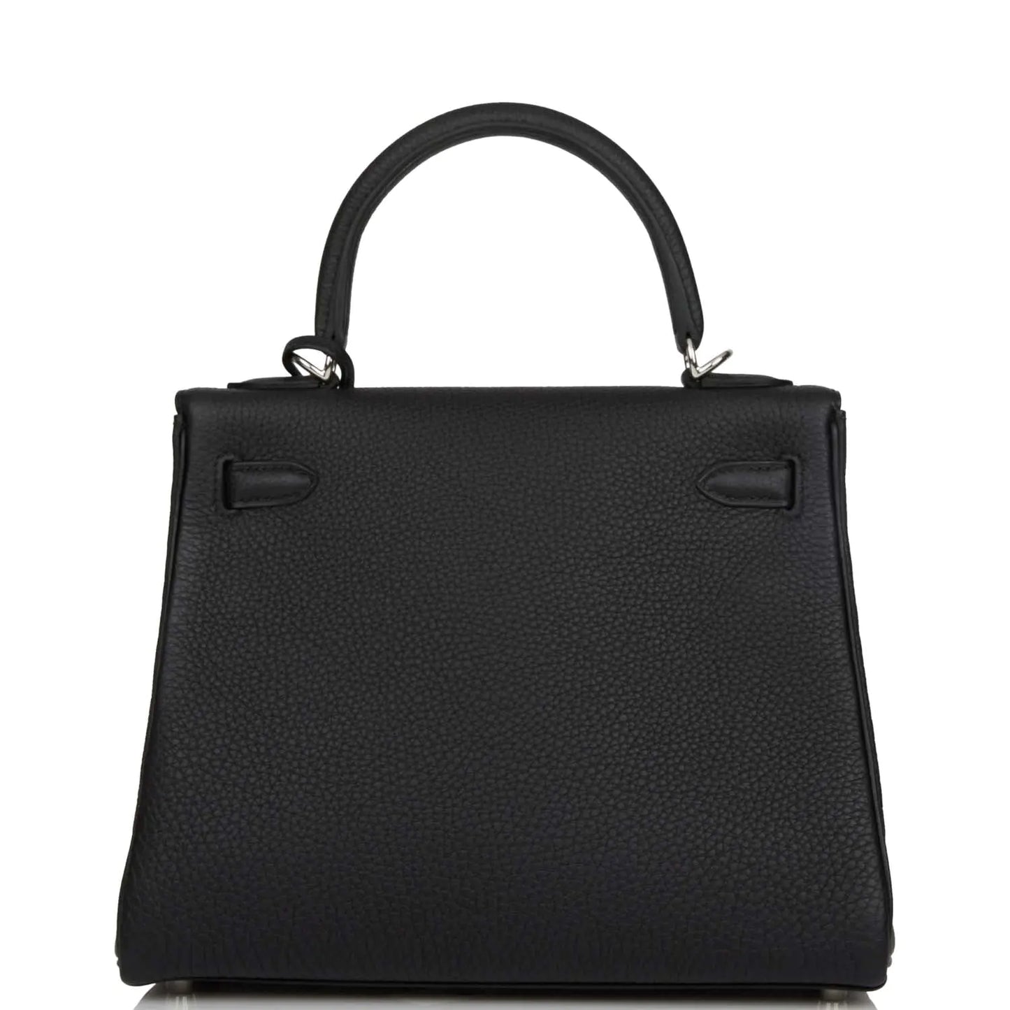 エルメス ケリー ルトゥール 25 ブラック トゴ パラジウム金具