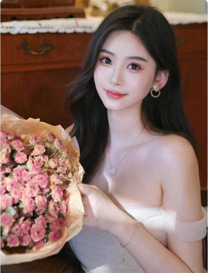 シャネル パール モノグラム サークル イヤリング