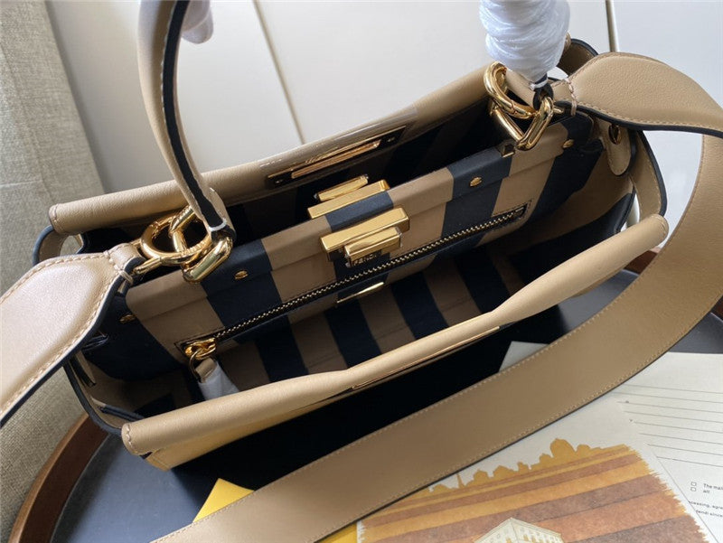 フェンディ ピーカブーバッグ ミディアムブラウン