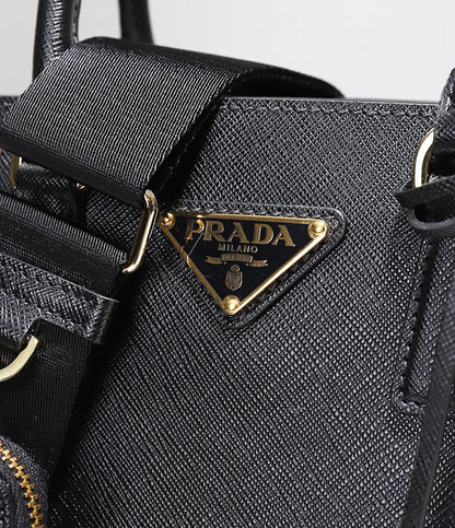 ☆PRADA ガレリア サフィアーノレザー ミニバッグ