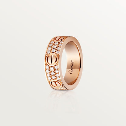 ラブリング、ダイヤモンドパヴェ [ベストセラー]