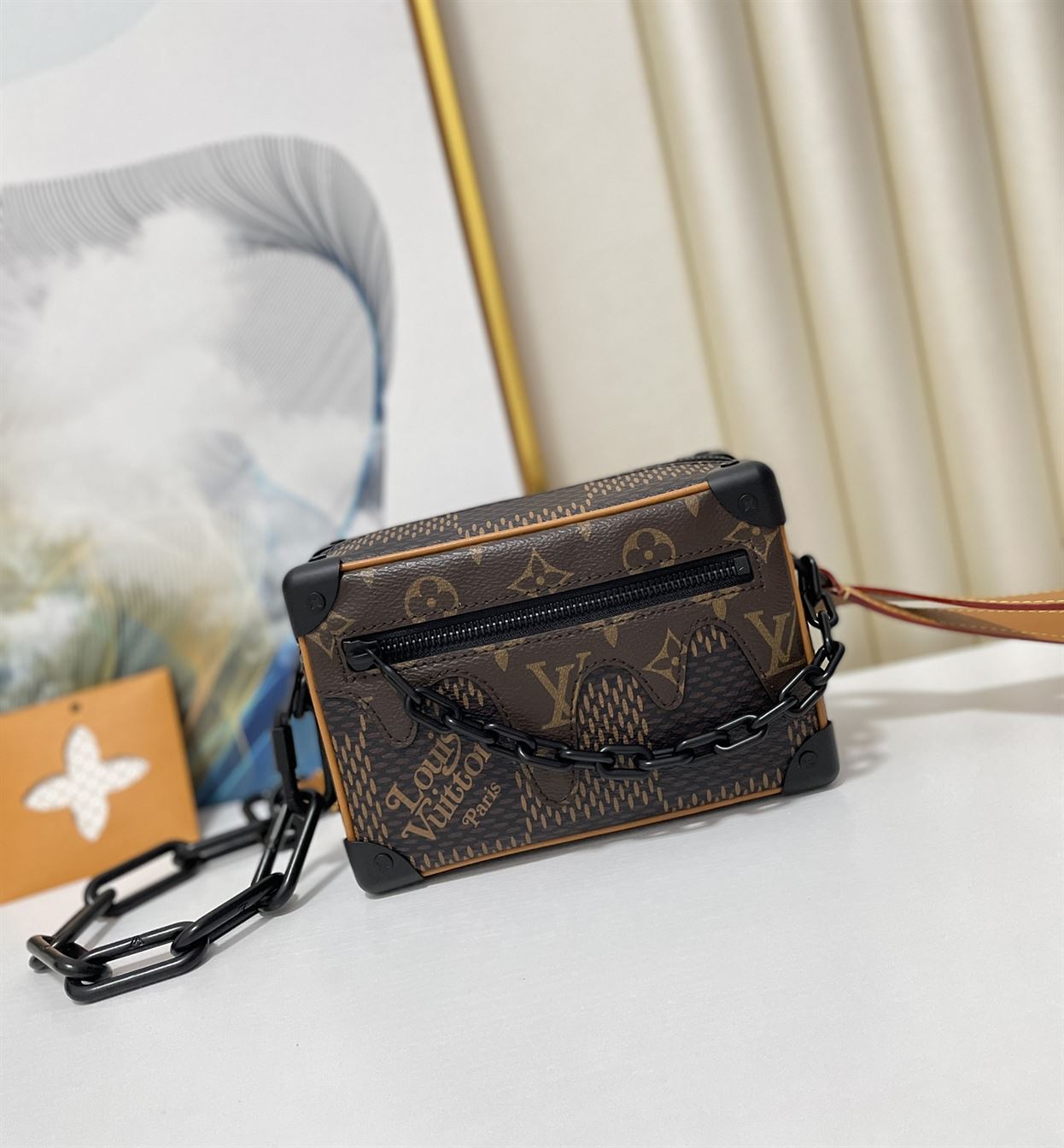 ルイ・ヴィトン ミニソフトトランク ダミエ・エベヌ – LVB070