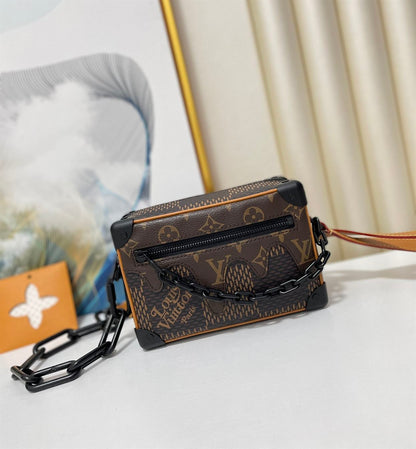 ルイ・ヴィトン ミニソフトトランク ダミエ・エベヌ – LVB070
