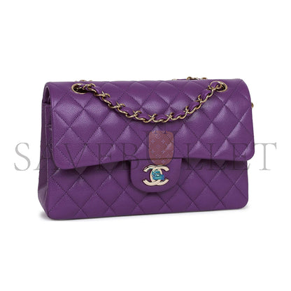 シャネル キャビア キルティング スモール ダブルフラップ 1200354 (23*13*6cm)