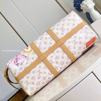 キーポル バンドリエール 45 モノグラム デューン キャンバス – LW309