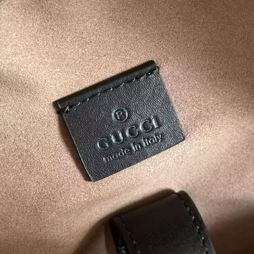 グッチ GGモノグラム ミディアム バックパック ブラック – BG070