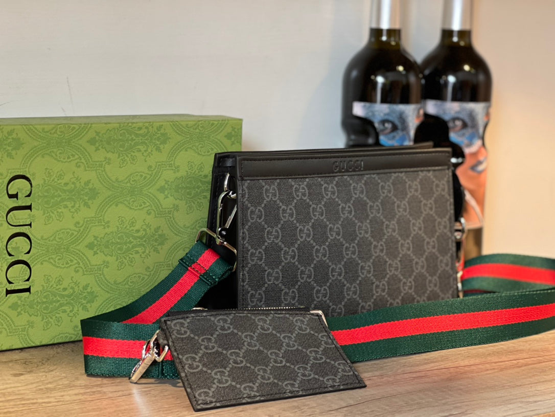 【 GUCCI 旗艦店】GGショルダーバッグ 22X14X7CM