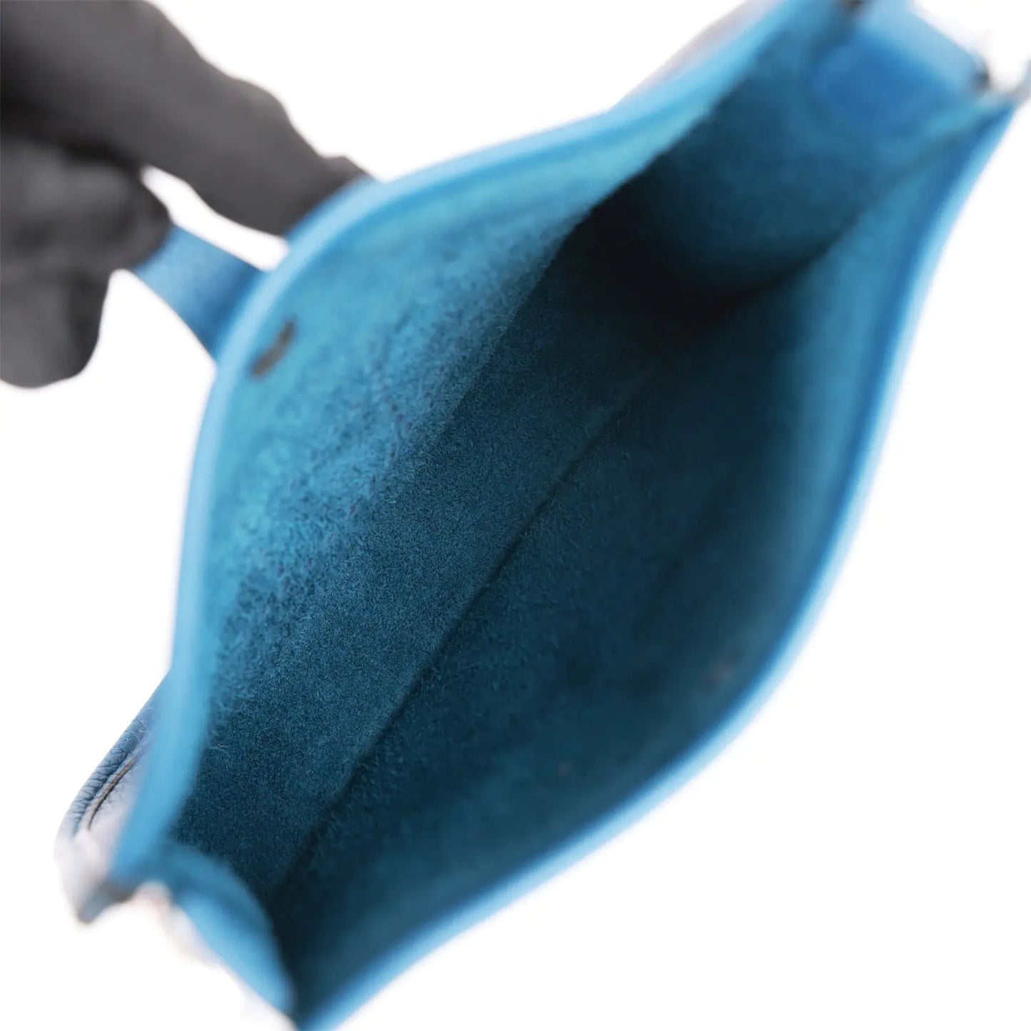 エルメス エブリンTPM バッグ ディープブルー モーリス パラジウム金具