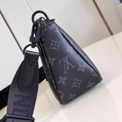 XL ブラック モノグラム エクリプス キャンバス アクセサリーポーチ M11741 – LW445