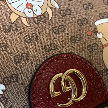 GG ブラック ショルダーバッグ