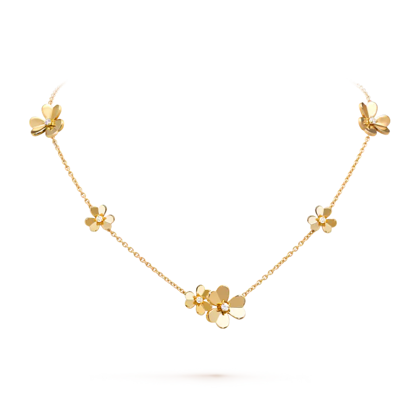 ヴァン クリーフ＆アーペルのフリヴォル ネックレス（9つの花）の新着商品