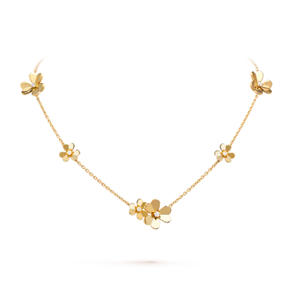 ヴァン クリーフ＆アーペルのフリヴォル ネックレス（9つの花）の新着商品