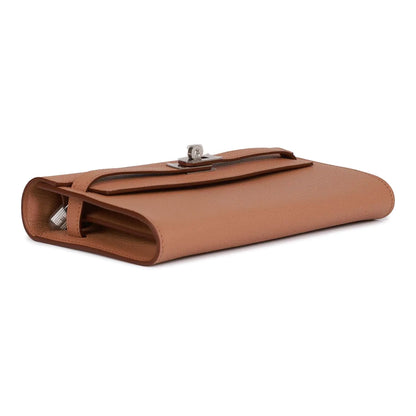 エルメス ケリーウォレット トゥゴー ケブラチョ シェーブル パラジウム金具