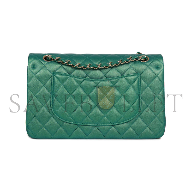 シャネル イリデッセント ミディアム ダブルフラップ 11065427 (25*15*6cm)
