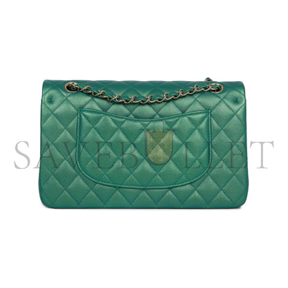 シャネル イリデッセント ミディアム ダブルフラップ 11065427 (25*15*6cm)