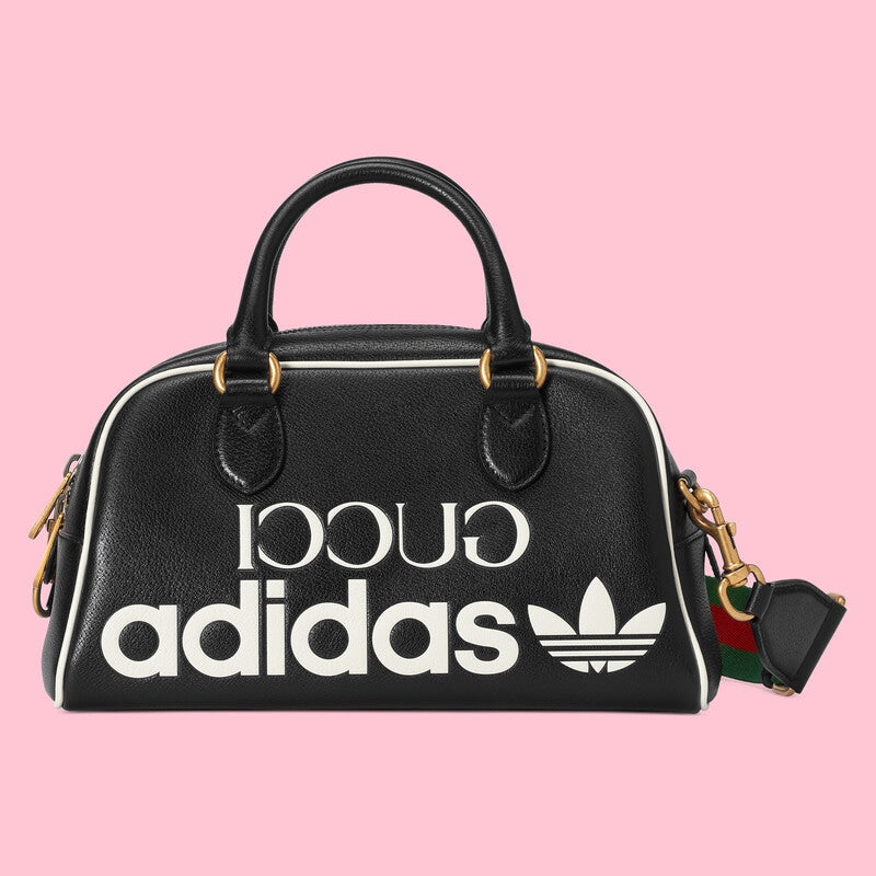 ADIDAS X GUCCI ミニ ダッフルバッグ 28 X 16 X 12CM