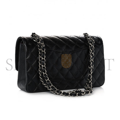 シャネル キャビア キルティング ミディアム ダブルフラップ 1154144 (25*15*6cm)