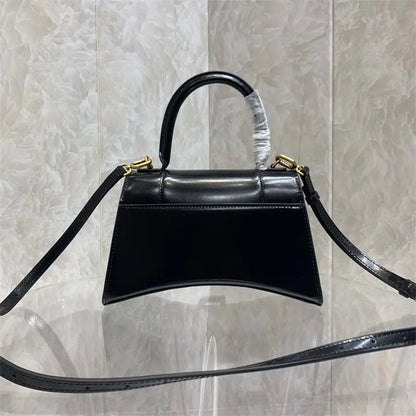 BALENCIAGA ブラック アワーグラス ハンドバッグ