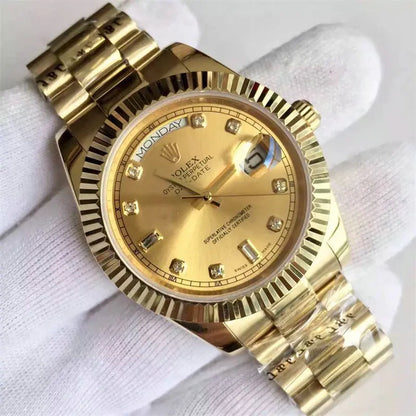 ロレックス デイデイト 8Pラウンド/2Pバゲットダイヤ 118238A-83208