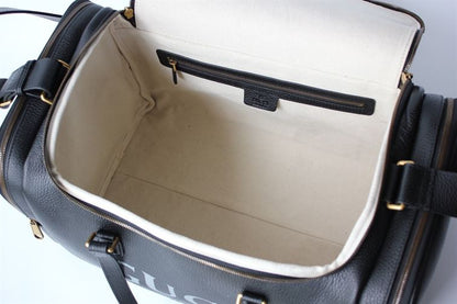 グッチ レトロロゴプリント レザー ダッフルバッグ – BG039