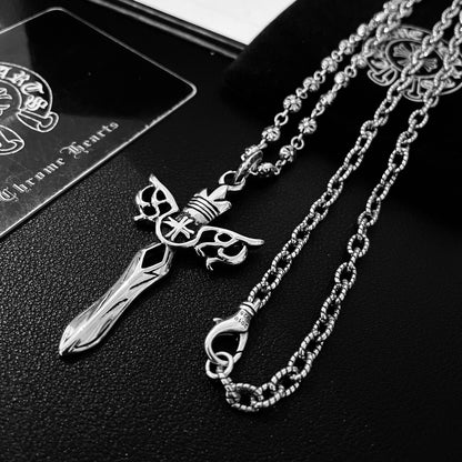 【CHROME HEARTS 】ネックレス、新しいネックレス万能シンプルファッションオーナメント