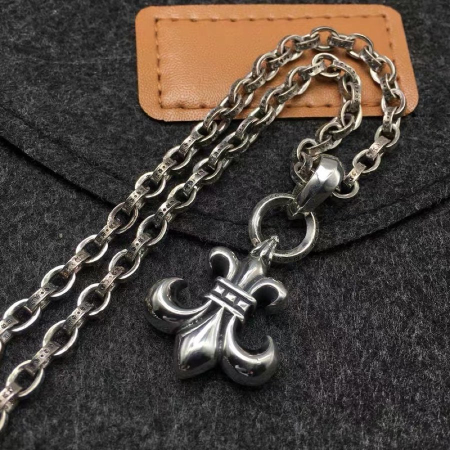 【Chrome Hearts】ネックレス、新しいネックレス万能シンプルファッションオーナメント 男女兼用