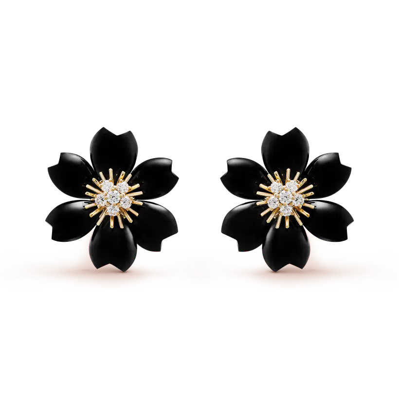 ヴァン クリーフ＆アーペルのローズ ドゥ ノル イヤリング（スモールサイズ）の新着商品