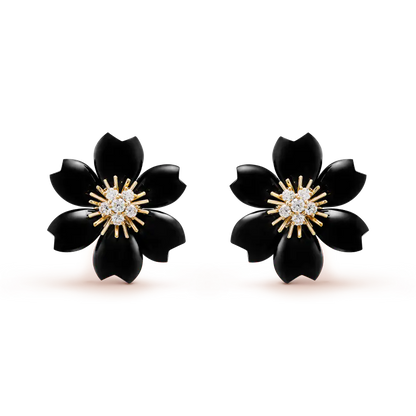 ヴァン クリーフ＆アーペルのローズ ドゥ ノル イヤリング（スモールサイズ）の新着商品