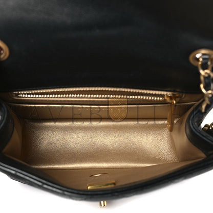 シャネル マスターラムスキン キルティング ミニパール クラッシュフラップ AS1786 (17×12×7cm)