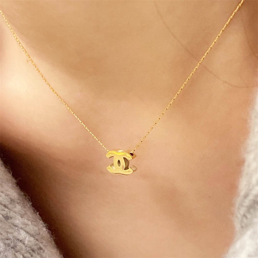 シャネル ダブルC ファインネックレス