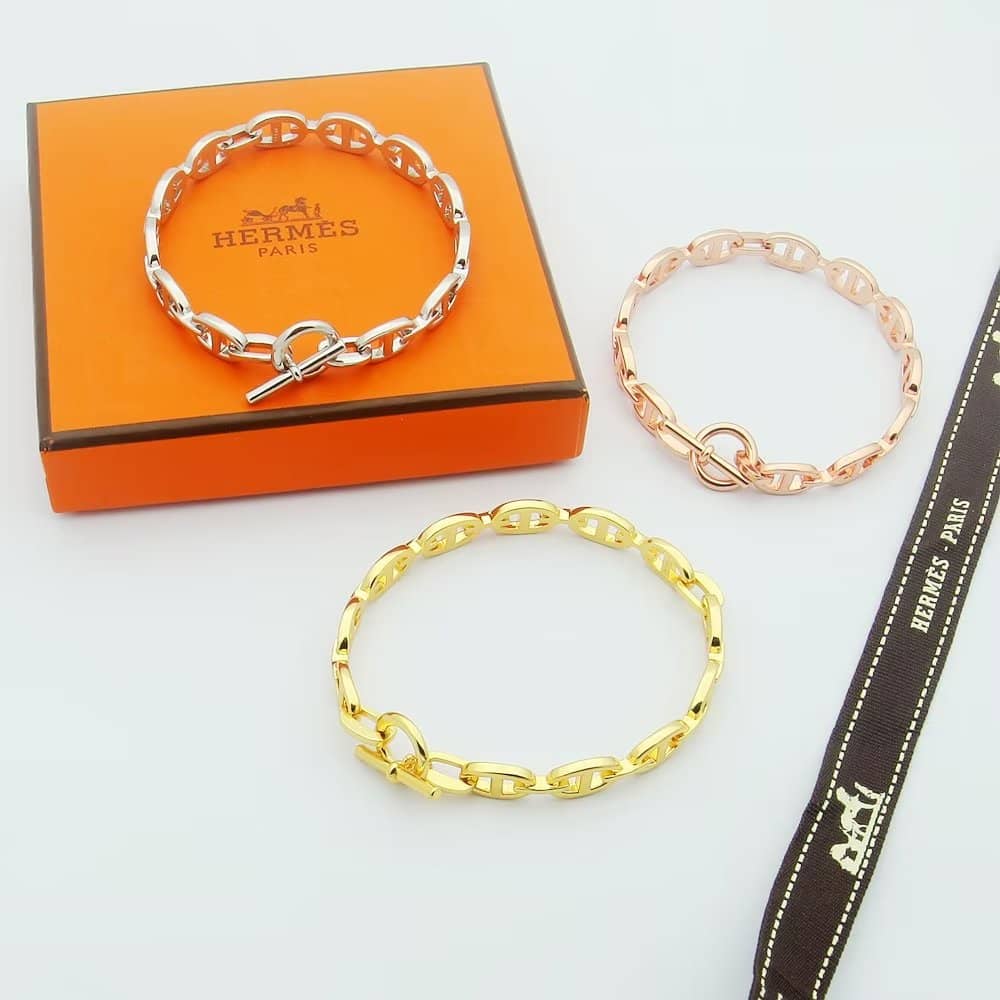 デザイナーエルメスクラシックブレスレット