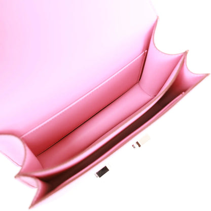 エルメス コンスタンス 18 バブルガム エプソム パラジウム ハードウェア