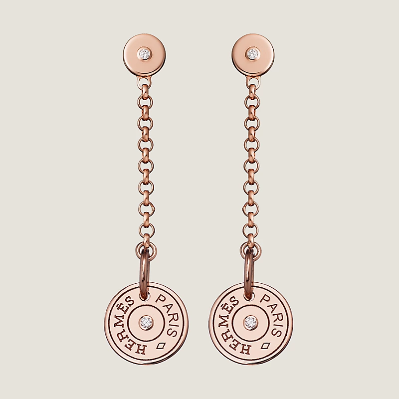 エルメス ガンバード クル・ド・セル イヤリング 新入荷