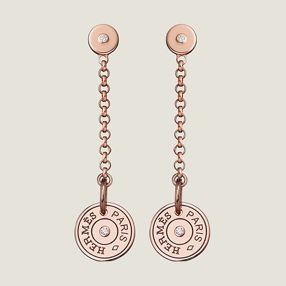 エルメス ガンバード クル・ド・セル イヤリング 新入荷