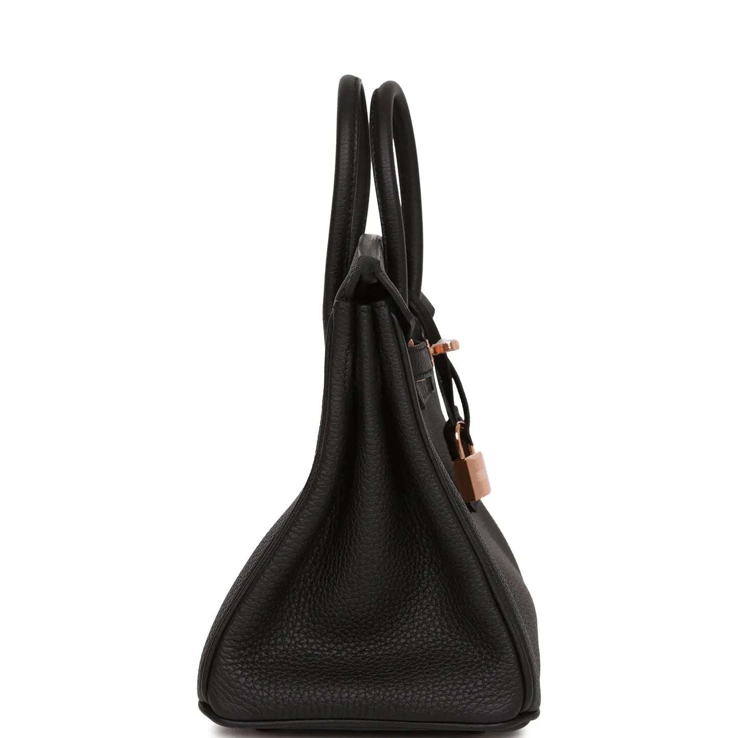 エルメス バーキン 25 ブラック トゴ ローズゴールド金具