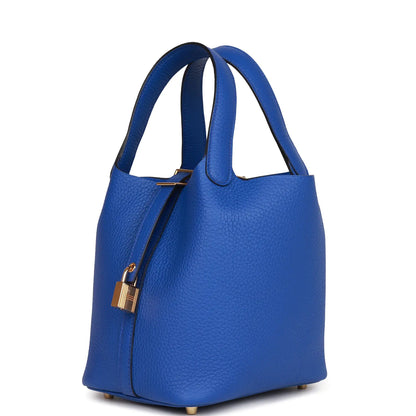 エルメス ピコタンロック 18 ブルー ロイヤルクレマンス ゴールド金具