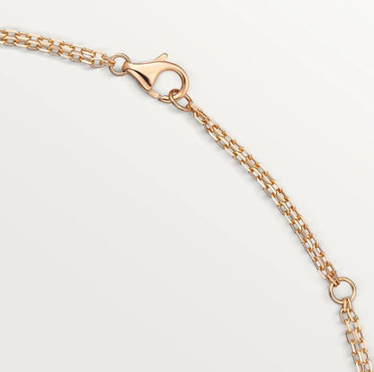 ラブネックレス、ダイヤモンド2個