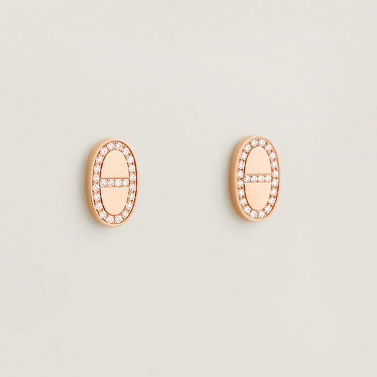 エルメスの新商品 シェーヌダンクル コントゥール イヤリング