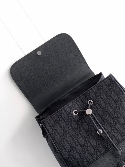 クリスチャン DlOR オブリーク ジャカード グレインカーフスキン サドル