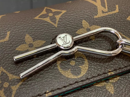 ルイ・ヴィトン スティーマー ウェアラブルウォレット ボルネオグリーン モノグラム マカッサル キャンバス – LW147