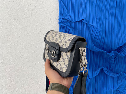 GUCCI〔グッチ ホースビット 1955〕ミニバッグ 20 X 15 CM