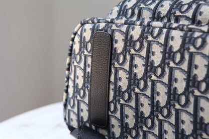 ディオール ライダー バックパック ベージュ＆ブラック ディオール オブリーク ジャカード – DIO028