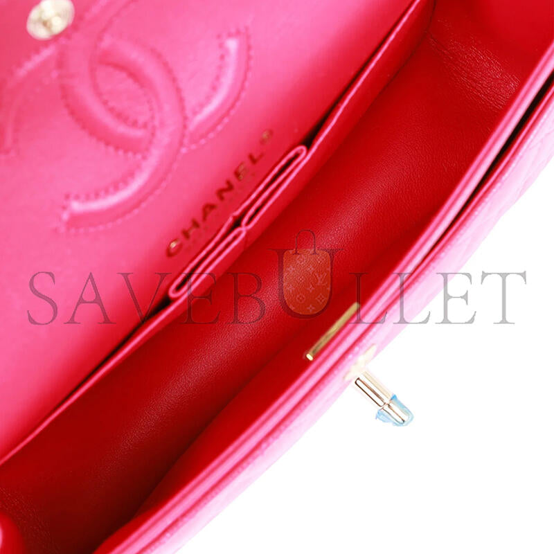 シャネル キャビア キルティング スモール ダブルフラップ 1564958 (23*13*6cm)