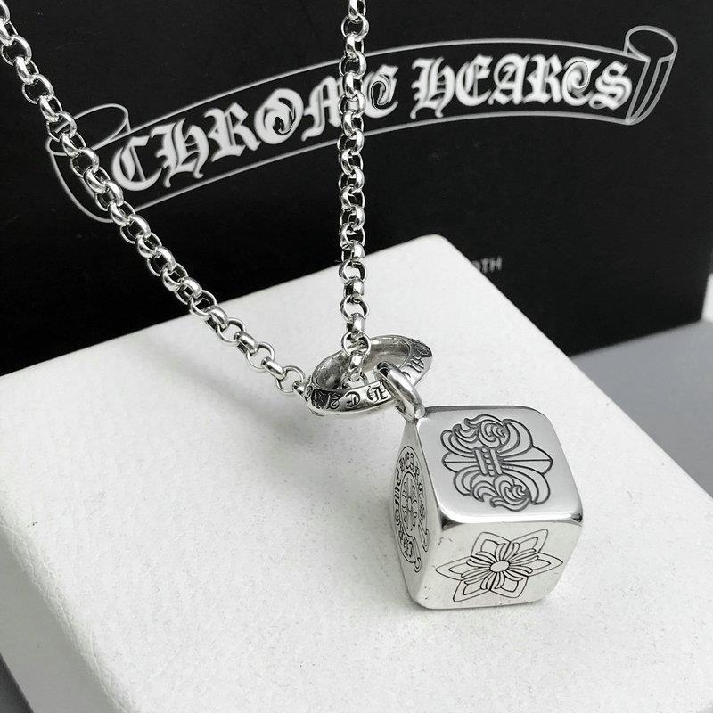 【Chrome Hearts 】クロムハーツ ダイスペンダント ネックレス